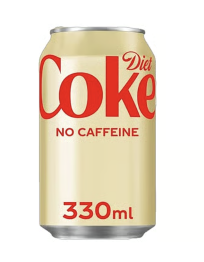 Diet Coke No Caffeine 330 ml can