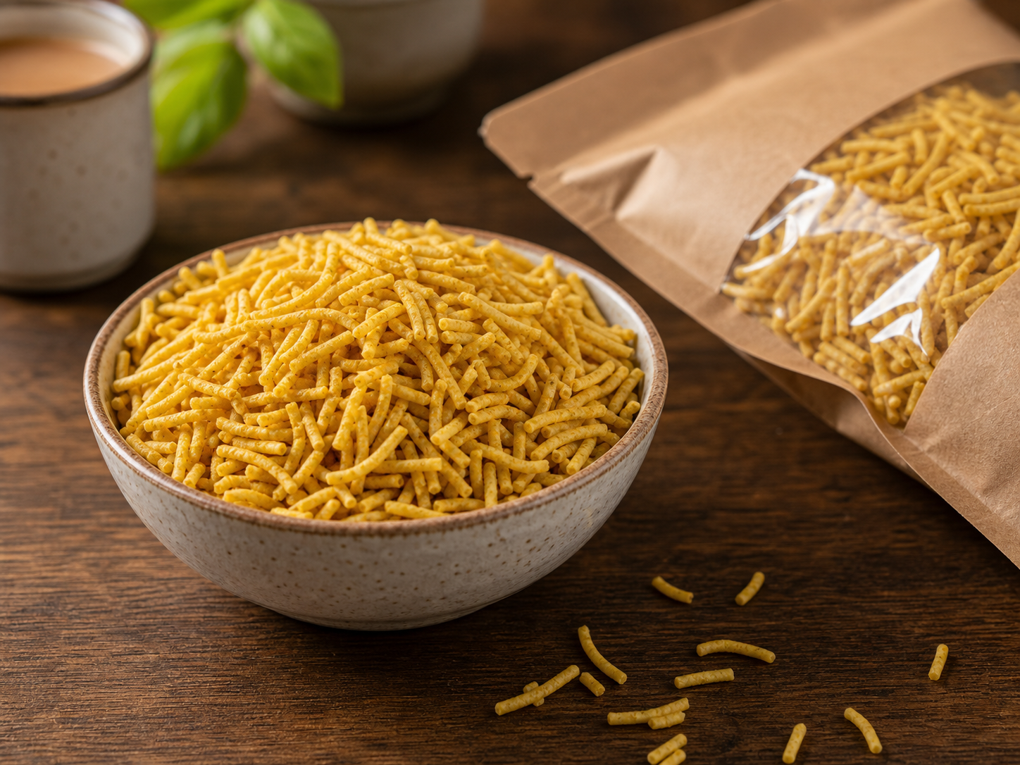 Aloo Bhujia ready-to-eat packaged snack